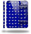 Paper Planes Royal Blue - Decal Style Vinyl Skin (fits Apple Original iPhone 5, NOT the iPhone 5C or 5S)