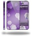 Bokeh Hex Purple - Decal Style Vinyl Skin (fits Apple Original iPhone 5, NOT the iPhone 5C or 5S)