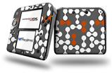 Locknodes 04 Burnt Orange - Decal Style Vinyl Skin fits Nintendo 2DS - 2DS NOT INCLUDED