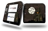 Halloween Haunted House - Decal Style Vinyl Skin fits Nintendo 2DS - 2DS NOT INCLUDED
