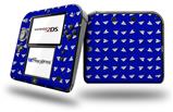 Paper Planes Royal Blue - Decal Style Vinyl Skin fits Nintendo 2DS - 2DS NOT INCLUDED