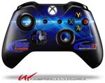 Decal Skin Wrap fits Microsoft XBOX One Wireless Controller SNS Crystal Blue