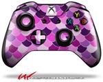 Decal Skin Wrap fits Microsoft XBOX One Wireless Controller Scales Pink Purple