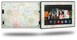 Flowers Pattern 02 - Decal Style Skin fits 2013 Amazon Kindle Fire HD 7 inch