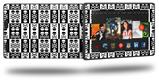 Skull And Crossbones Pattern Bw - Decal Style Skin fits 2013 Amazon Kindle Fire HD 7 inch