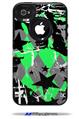 SceneKid Green - Decal Style Vinyl Skin fits Otterbox Commuter iPhone4/4s Case (CASE SOLD SEPARATELY)
