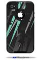 Baja 0014 Seafoam Green - Decal Style Vinyl Skin fits Otterbox Commuter iPhone4/4s Case (CASE SOLD SEPARATELY)