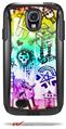 Scene Kid Sketches Rainbow - Decal Style Vinyl Skin fits Otterbox Commuter Case for Samsung Galaxy S4 (CASE SOLD SEPARATELY)