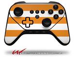 Psycho Stripes Orange and White - Decal Style Skin fits original Amazon Fire TV Gaming Controller