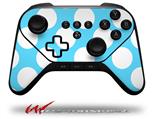 Kearas Polka Dots White And Blue - Decal Style Skin fits original Amazon Fire TV Gaming Controller