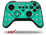 Paper Planes Turquoise - Decal Style Skin fits original Amazon Fire TV Gaming Controller