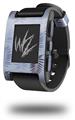Palms 01 Purple On Purple - Decal Style Skin fits original Pebble Smart Watch (WATCH SOLD SEPARATELY)