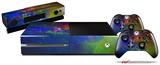 Fireworks - Holiday Bundle Decal Style Skin fits XBOX One Console Original, Kinect and 2 Controllers (XBOX SYSTEM NOT INCLUDED)