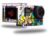 Floral Splash - Decal Style Skin fits GoPro Hero 4 Silver Camera (GOPRO SOLD SEPARATELY)
