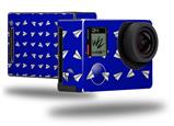 Paper Planes Royal Blue - Decal Style Skin fits GoPro Hero 4 Black Camera (GOPRO SOLD SEPARATELY)