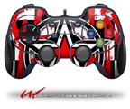 Star Checker Splatter - Decal Style Skin fits Logitech F310 Gamepad Controller (CONTROLLER SOLD SEPARATELY)