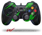 Jagged Camo Green - Decal Style Skin fits Logitech F310 Gamepad Controller (CONTROLLER SOLD SEPARATELY)