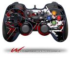 Baja 0003 Red Dark - Decal Style Skin fits Logitech F310 Gamepad Controller (CONTROLLER SOLD SEPARATELY)