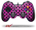 Skull and Crossbones Checkerboard - Decal Style Skin fits Logitech F310 Gamepad Controller (CONTROLLER SOLD SEPARATELY)