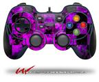 Purple Star Checkerboard - Decal Style Skin fits Logitech F310 Gamepad Controller (CONTROLLER SOLD SEPARATELY)
