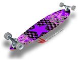 Purple Star - Decal Style Vinyl Wrap Skin fits Longboard Skateboards up to 10"x42" (LONGBOARD NOT INCLUDED)