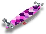 Scales Pink Purple - Decal Style Vinyl Wrap Skin fits Longboard Skateboards up to 10"x42" (LONGBOARD NOT INCLUDED)