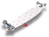 Hearts Pink - Decal Style Vinyl Wrap Skin fits Longboard Skateboards up to 10"x42" (LONGBOARD NOT INCLUDED)