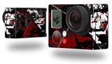 Baja 0003 Red Dark - Decal Style Skin fits GoPro Hero 3+ Camera (GOPRO NOT INCLUDED)