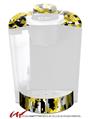 Decal Style Vinyl Skin compatible with Keurig K40 Elite Coffee Makers WraptorCamo Digital Camo Yellow (KEURIG NOT INCLUDED)