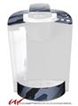 Decal Style Vinyl Skin compatible with Keurig K40 Elite Coffee Makers Camouflage Blue (KEURIG NOT INCLUDED)