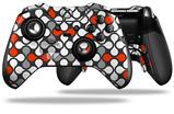 Locknodes 05 Red - Decal Style Skin fits Microsoft XBOX One ELITE Wireless Controller