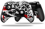 Baja 0018 Red - Decal Style Skin fits Microsoft XBOX One ELITE Wireless Controller