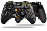 Baja 0023 Orange - Decal Style Skin fits Microsoft XBOX One ELITE Wireless Controller