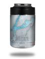 Skin Decal Wrap for Yeti Colster, Ozark Trail and RTIC Can Coolers - Mint Gilded Marble (COOLER NOT INCLUDED)