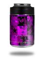 Skin Decal Wrap for Yeti Colster, Ozark Trail and RTIC Can Coolers - Purple Star Checkerboard (COOLER NOT INCLUDED)