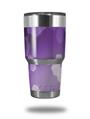 Skin Decal Wrap for Yeti Tumbler Rambler 30 oz Bokeh Hex Purple (TUMBLER NOT INCLUDED)