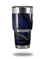 Skin Decal Wrap for Yeti Tumbler Rambler 30 oz Baja 0040 Blue Navy (TUMBLER NOT INCLUDED)