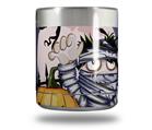 Skin Decal Wrap for Yeti Rambler Lowball - Halloween Jack O Lantern Pumpkin Bats and Zombie Mummy