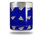 Skin Decal Wrap for Yeti Rambler Lowball - Paper Planes Royal Blue