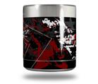 Skin Decal Wrap for Yeti Rambler Lowball - Baja 0003 Red Dark