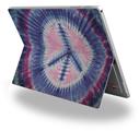 Tie Dye Peace Sign 101 - Decal Style Vinyl Skin (fits Microsoft Surface Pro 4)