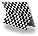 Checkers White - Decal Style Vinyl Skin (fits Microsoft Surface Pro 4)