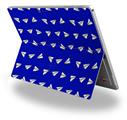 Paper Planes Royal Blue - Decal Style Vinyl Skin (fits Microsoft Surface Pro 4)