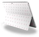 Hearts Pink - Decal Style Vinyl Skin fits Microsoft Surface Pro 4 (SURFACE NOT INCLUDED)