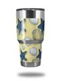 WraptorSkinz Skin Wrap compatible with RTIC 30oz ORIGINAL 2017 AND OLDER Tumblers Starfish and Sea Shells Yellow Sunshine (TUMBLER NOT INCLUDED)