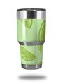 WraptorSkinz Skin Wrap compatible with RTIC 30oz ORIGINAL 2017 AND OLDER Tumblers Limes Green (TUMBLER NOT INCLUDED)