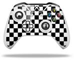 WraptorSkinz Decal Skin Wrap Set works with 2016 and newer XBOX One S / X Controller Checkers White (CONTROLLER NOT INCLUDED)