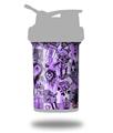Decal Style Skin Wrap works with Blender Bottle 22oz ProStak Scene Kid Sketches Purple (BOTTLE NOT INCLUDED)