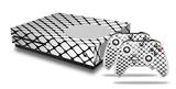 WraptorSkinz Decal Skin Wrap Set works with 2016 and newer XBOX One S Console and 2 Controllers Fishnets