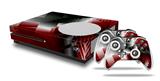 WraptorSkinz Decal Skin Wrap Set works with 2016 and newer XBOX One S Console and 2 Controllers Positive Three